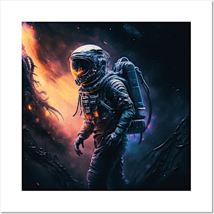 spaceman Posters and Art